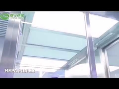 فئة غرفة نظيفة وحدات 0.35 ~ 0.65m/s لوحة ساندويتش مع دش الهواء