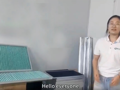 YANING استبدال الألياف الاصطناعية الجزيئات الكبيرة مسطحة النوع G4 MERV 3 لوحة قبل تصفية مرشح الهواء Pr