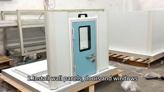 عملية تثبيت نموذج غرف الأبحاث Ⅰ