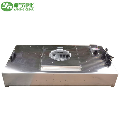 YANING Laminar Flow HEPA Fan Filter Unit FFU SS304 مخصص لغرف الأبحاث في المختبر