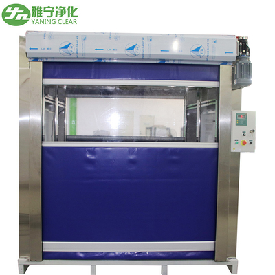 Yaning Clean Room CE / ISO / GMP HEPA Filter PVC Shutter Door SUS304 دش هواء الشحن