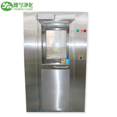 YANING Factory دش هواء غرفة الأبحاث دش هواء من الفولاذ المقاوم للصدأ مع باب واحد متأرجح