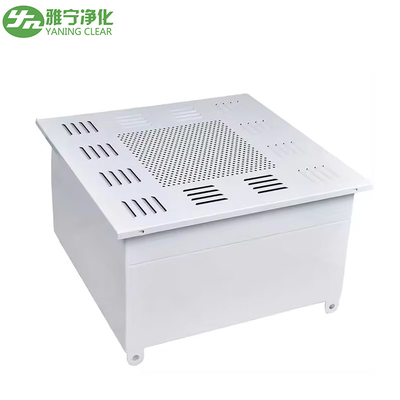 وحدة إمداد الهواء بالناشر للغرفة النظيفة المثبتة على السقف صندوق جل سدادة Hepa Filter Terminal Box