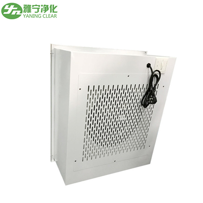 220V 50HZ Clean Room Hepa Filter Box مع مروحة سحب 1800m³ / H حجم الهواء