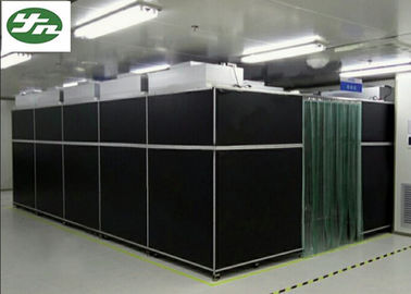 فئة التدفق العمودي 100 غرفة نظيفة ، غرف نظيفة بجدار شفاف PVC سهلة الحركة