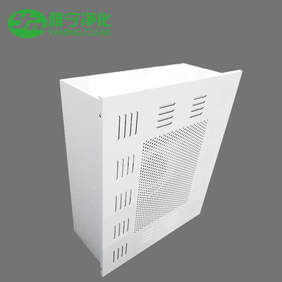 H14 Efficiency Clean Room Hepa Filter Box مع مروحة مستقلة 660 * 660 * 500mm