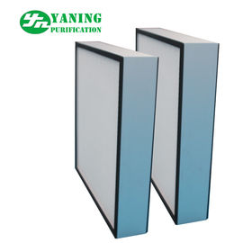 Mini Pleat HEPA Air Filter إطار سبائك الألومنيوم لاستبدال وحدة مرشح المروحة