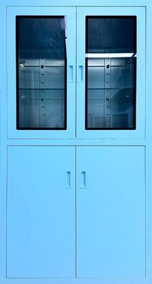 خزانة طبية من الفولاذ المقاوم للصدأ SUS304 مع لوح فصل قابل للتعديل ومعيار فجوة متوافق مع الصناعة لغرفة العمليات