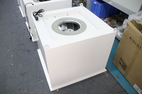 جولة مجاري الهواء 250 مم غرفة نظيفة Hepa صندوق مرشح H12 يمكن التخلص منها