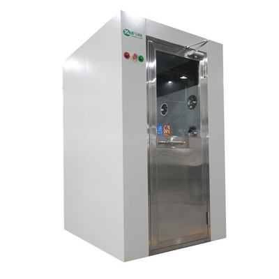 PLC SUS304 باب الهواء دش معدات 27m / S غرفة نظيفة كشك