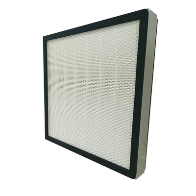 PTFE SUS304 إطار صغير طوى Hepa Filter Hepa Filters U17 Efficiency