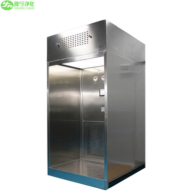 SUS304 Laminar Flow Booth Powder يوزع الضغط السلبي 0.65m / s